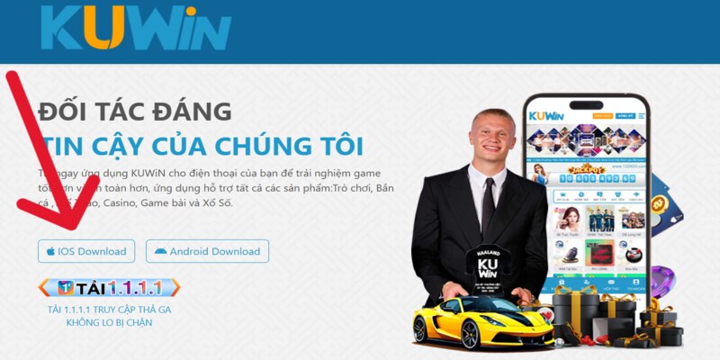 Tải app kuwin thần tốc trên IOS