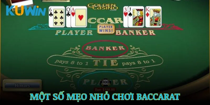Bí quyết chơi Baccarat KUWIN hiệu quả